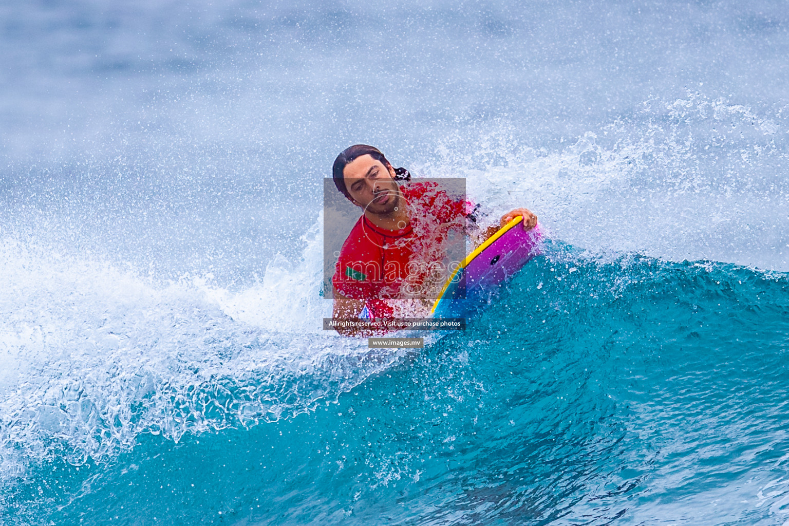 Day 1 of Visit Maldives Pro 2022-IBC World Bodyboarding Tour was held on Friday, 31st July 2022 at Male', Maldives. Photos: Nausham Waheed / images.mv