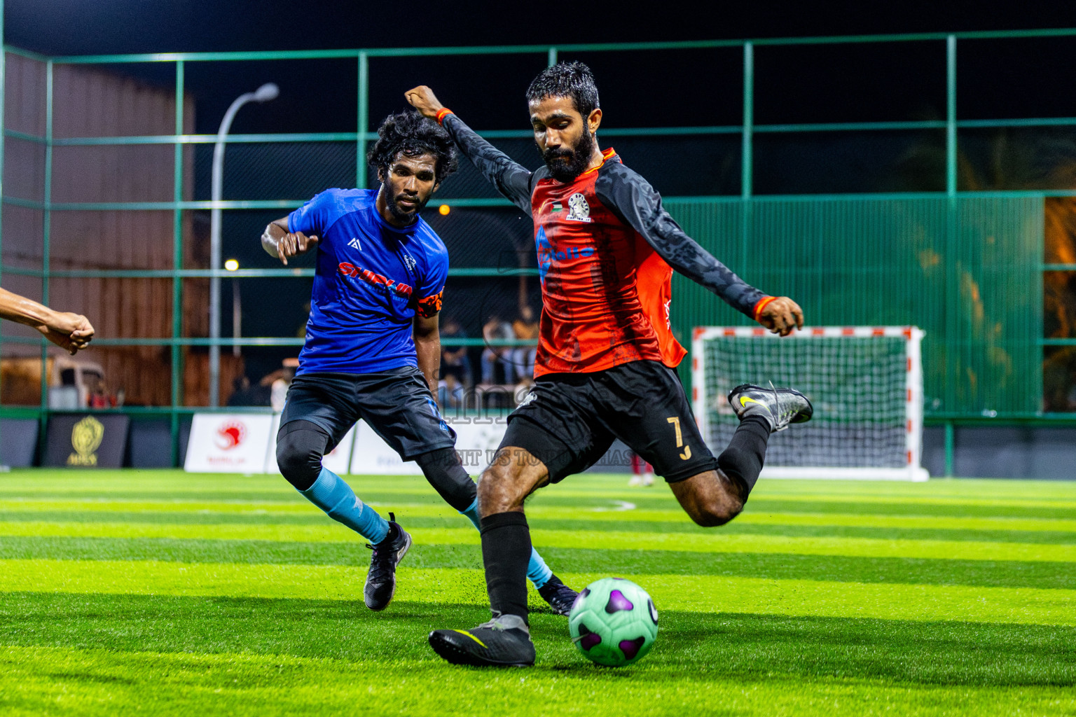 BG Sports Club vs FC Calms Blue in Day 3 of BG Futsal Challenge 2024 was held on Thursday, 14th March 2024, in Male', Maldives Photos: Nausham Waheed / images.mv