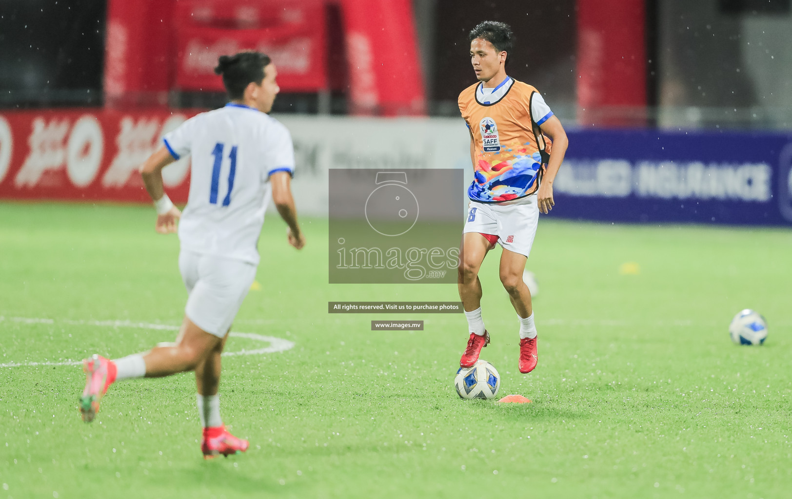 Nepal vs Sri Lanka in SAFF Championship 2021 held on 4th October 2021 in Galolhu National Stadium, Male', Maldives