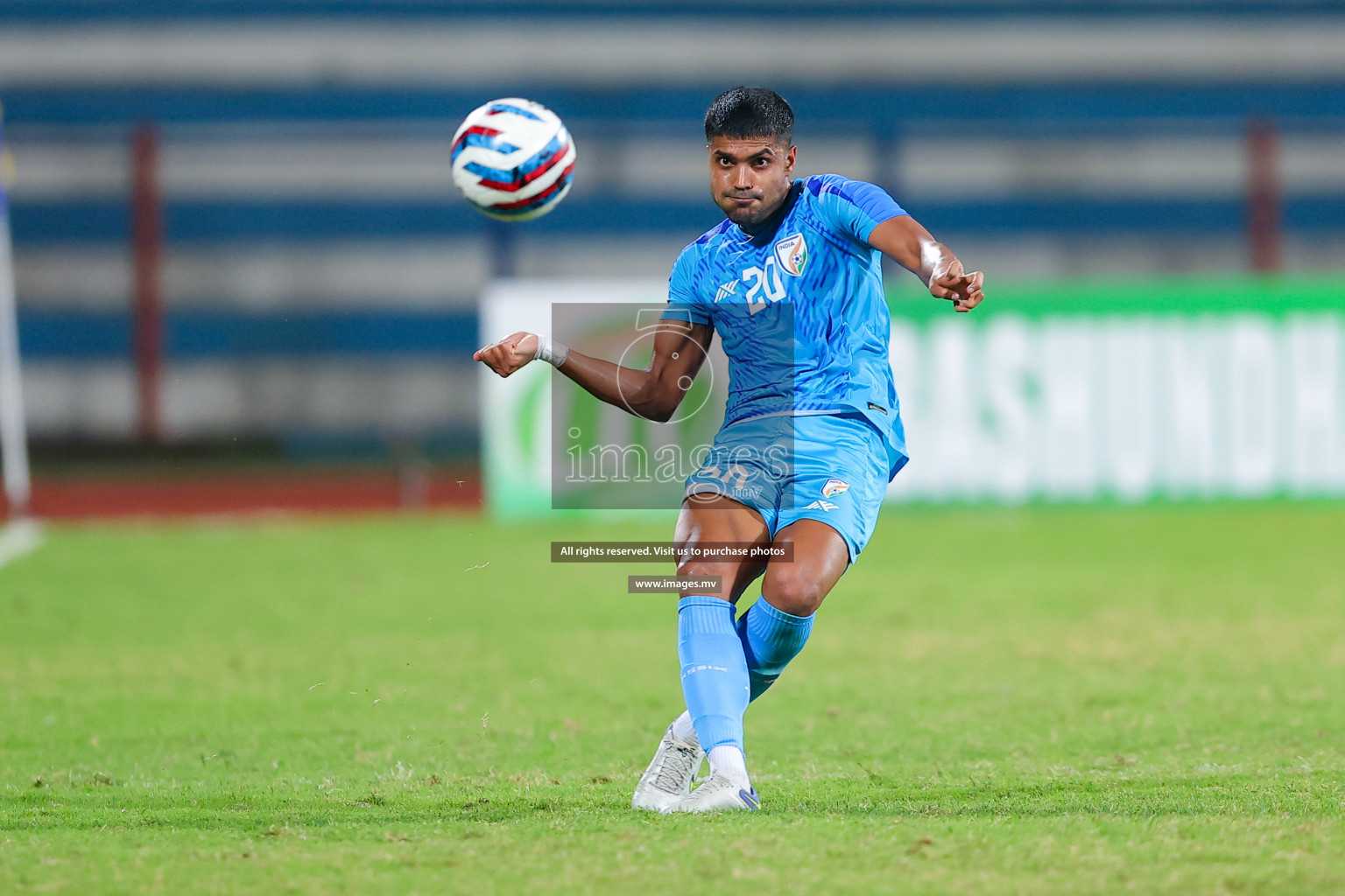 Lebanon vs India in the Semi-final of SAFF Championship 2023 held in Sree Kanteerava Stadium, Bengaluru, India, on Saturday, 1st July 2023. Photos: Nausham Waheed, Hassan Simah / images.mv