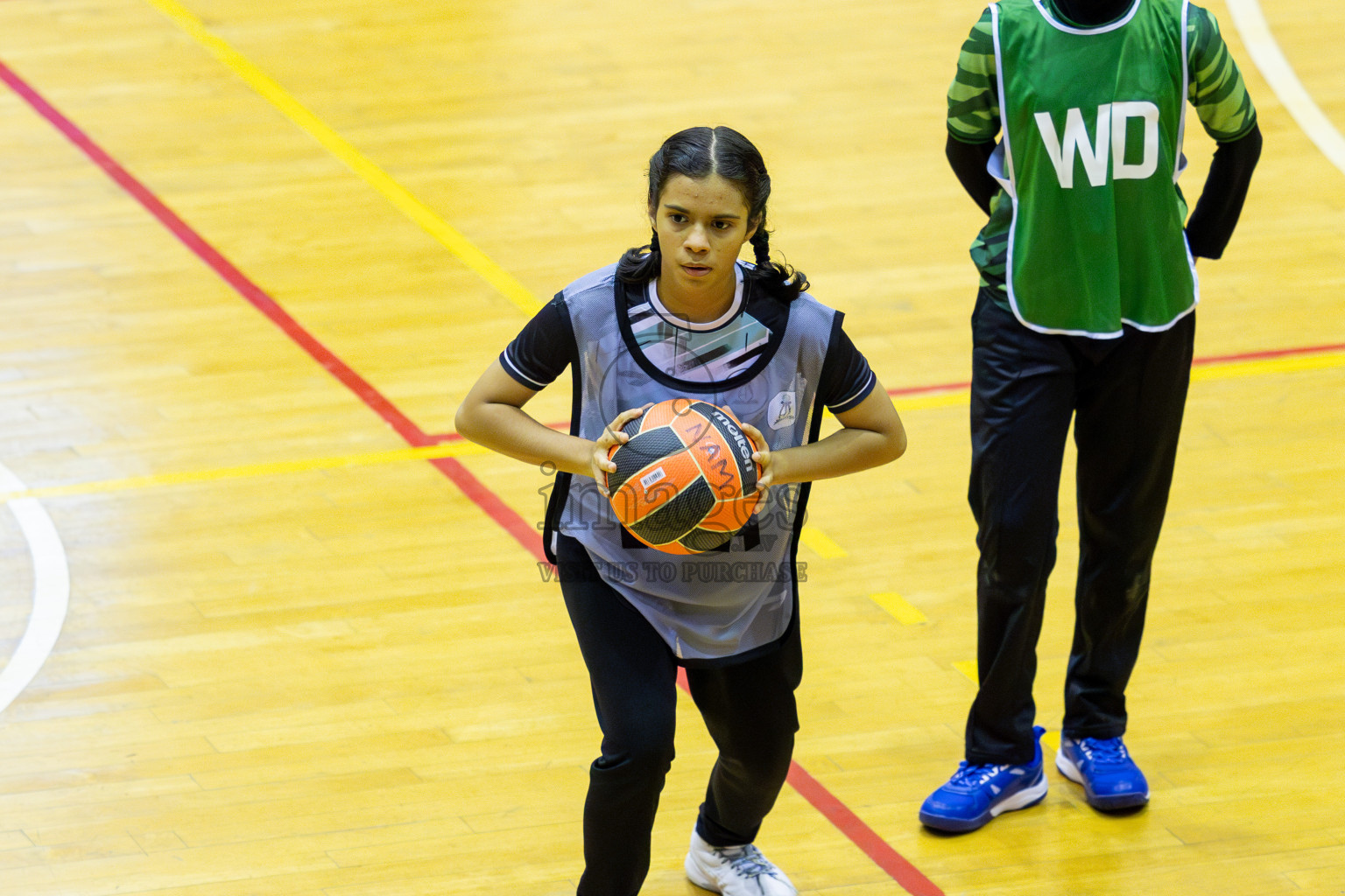 Day 2 of 25th Inter-School Netball Tournament was held in Social Center at Male', Maldives on Saturday, 10th August 2024. Photos: Nausham Waheed/ Mohamed Mahfooz Moosa / images.mv