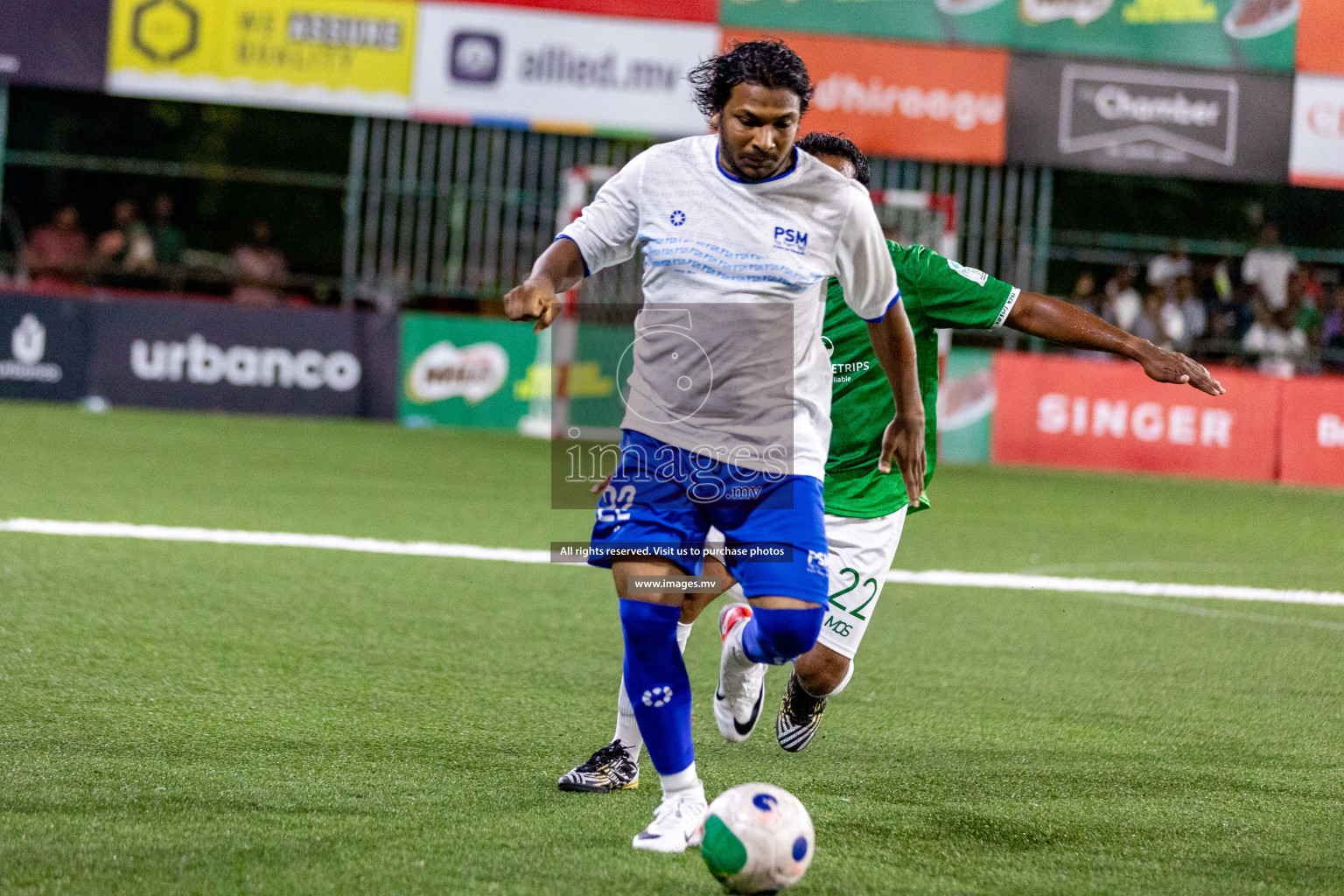 Hulhumale Hospital vs PSM in Club Maldives Cup Classic 2023 held in Hulhumale, Maldives, on Saturday, 22nd July 2023 Photos: Hassan Simah/ images.mv