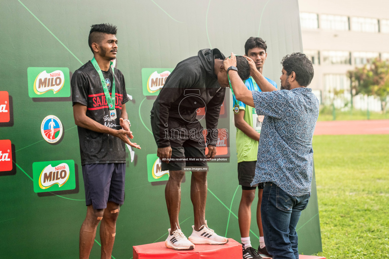 Day 1 of 3rd Milo National Grand Prix 2021 held on 17 December 2021 in Hulhumale', Maldives