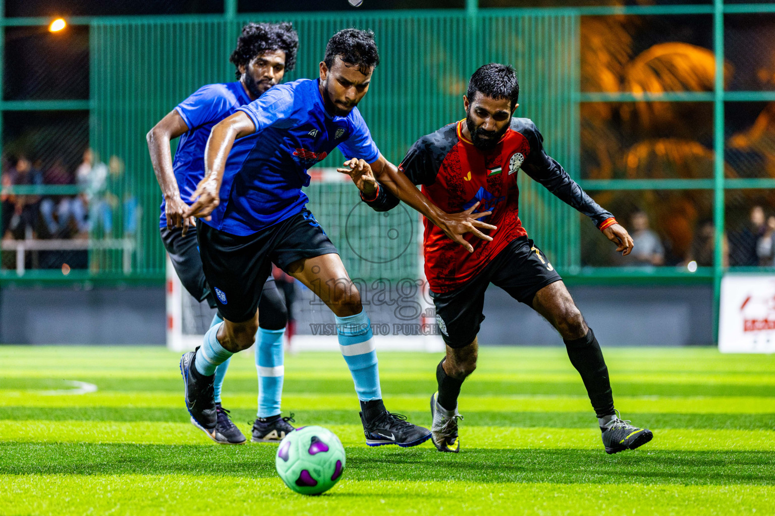 BG Sports Club vs FC Calms Blue in Day 3 of BG Futsal Challenge 2024 was held on Thursday, 14th March 2024, in Male', Maldives Photos: Nausham Waheed / images.mv