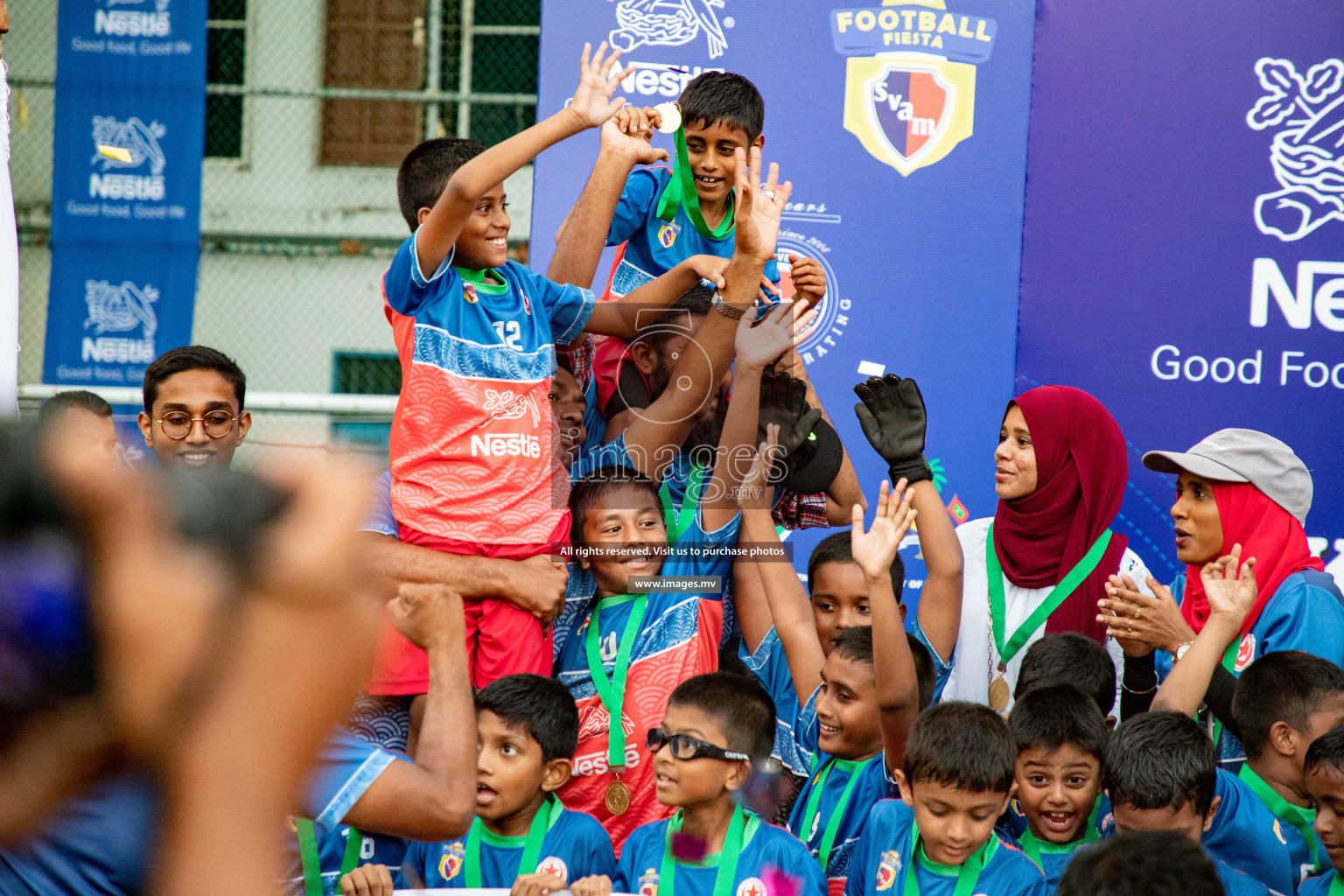 Finals & Closing Ceremony of Nestlé Kids Football Fiesta 2023 held in Male', Maldives on 25 February 2023