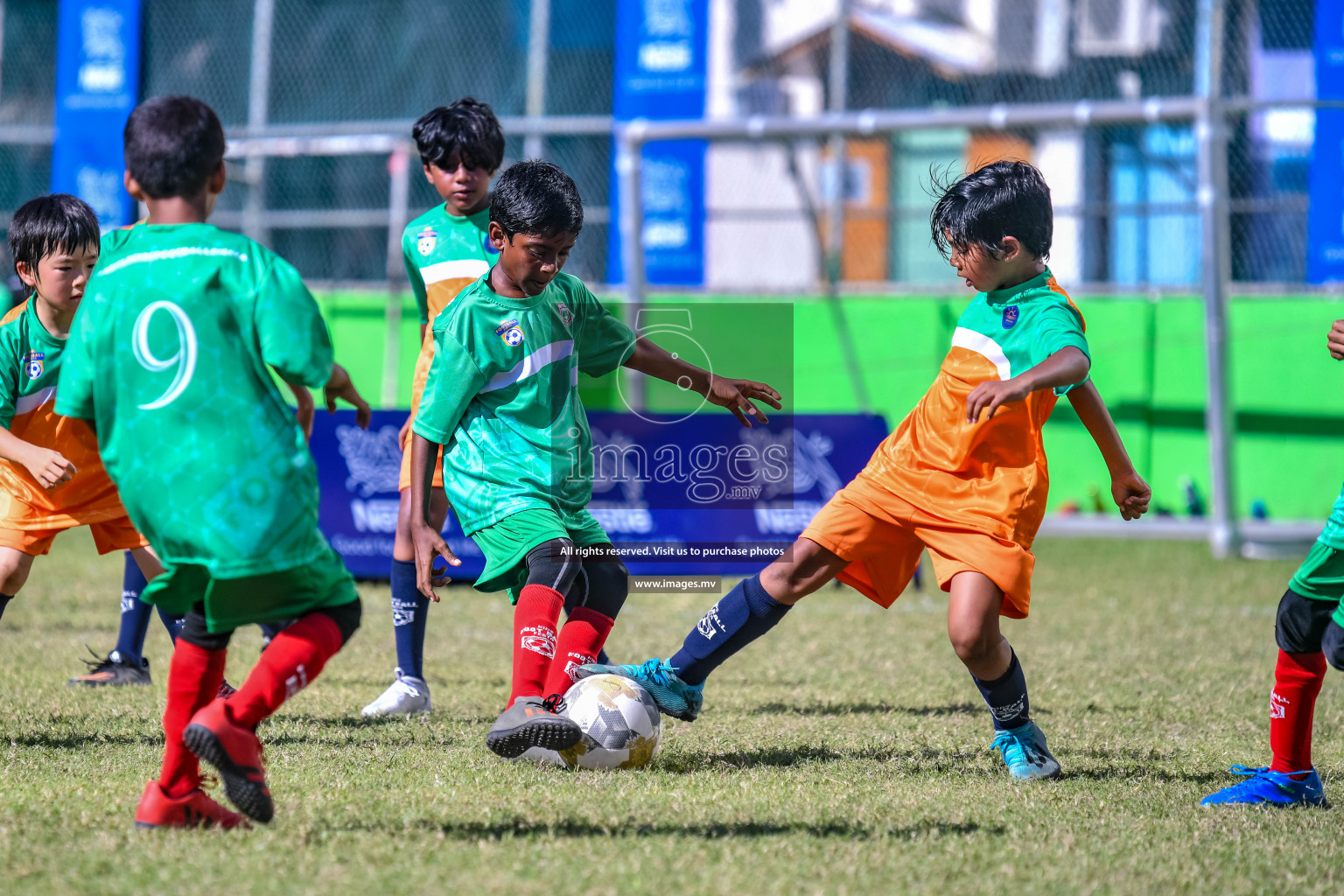 Day 2 of Milo Kids Football Fiesta 2022 was held in Male', Maldives on 20th October 2022. Photos: Nausham Waheed/ images.mv