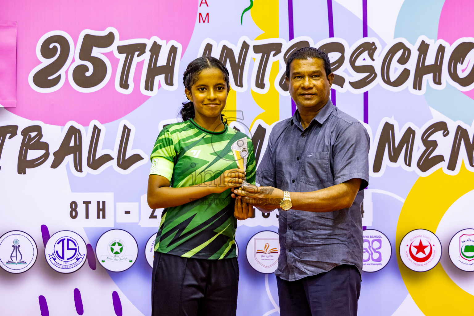 Day 5 of 25th Inter-School Netball Tournament was held in Social Center at Male', Maldives on Tuesday, 13th August 2024. Photos: Nausham Waheed / images.mv