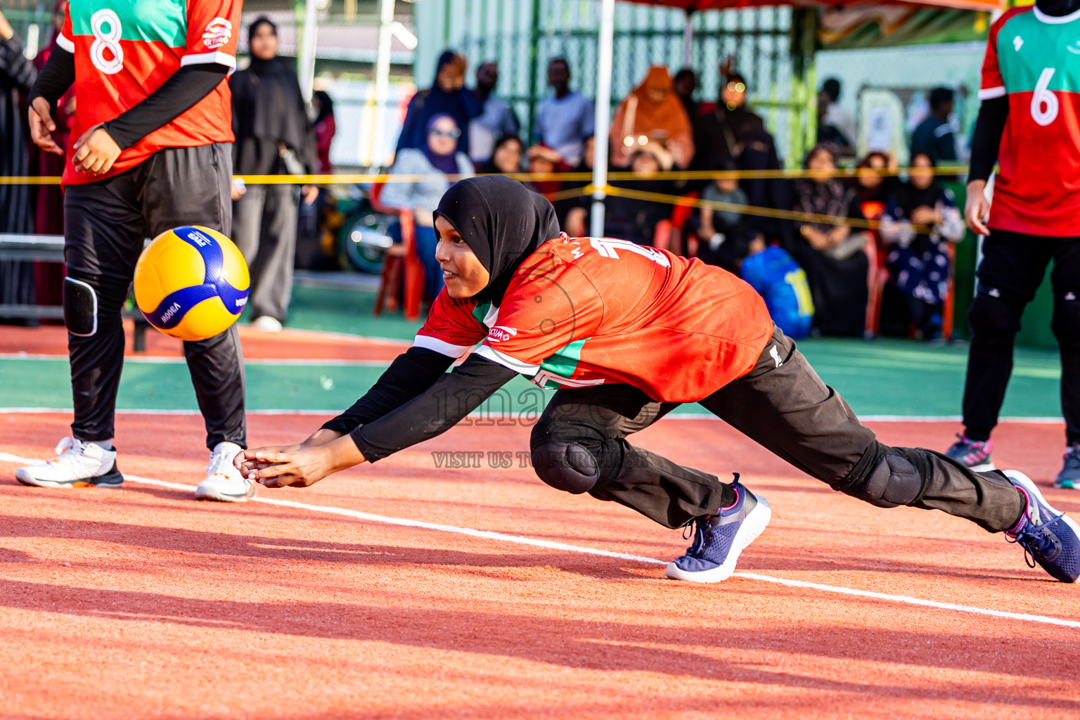 Day 13 of Interschool Volleyball Tournament 2024 was held in Ekuveni Volleyball Court at Male', Maldives on Thursday, 5th December 2024. Photos: Nausham Waheed / images.mv