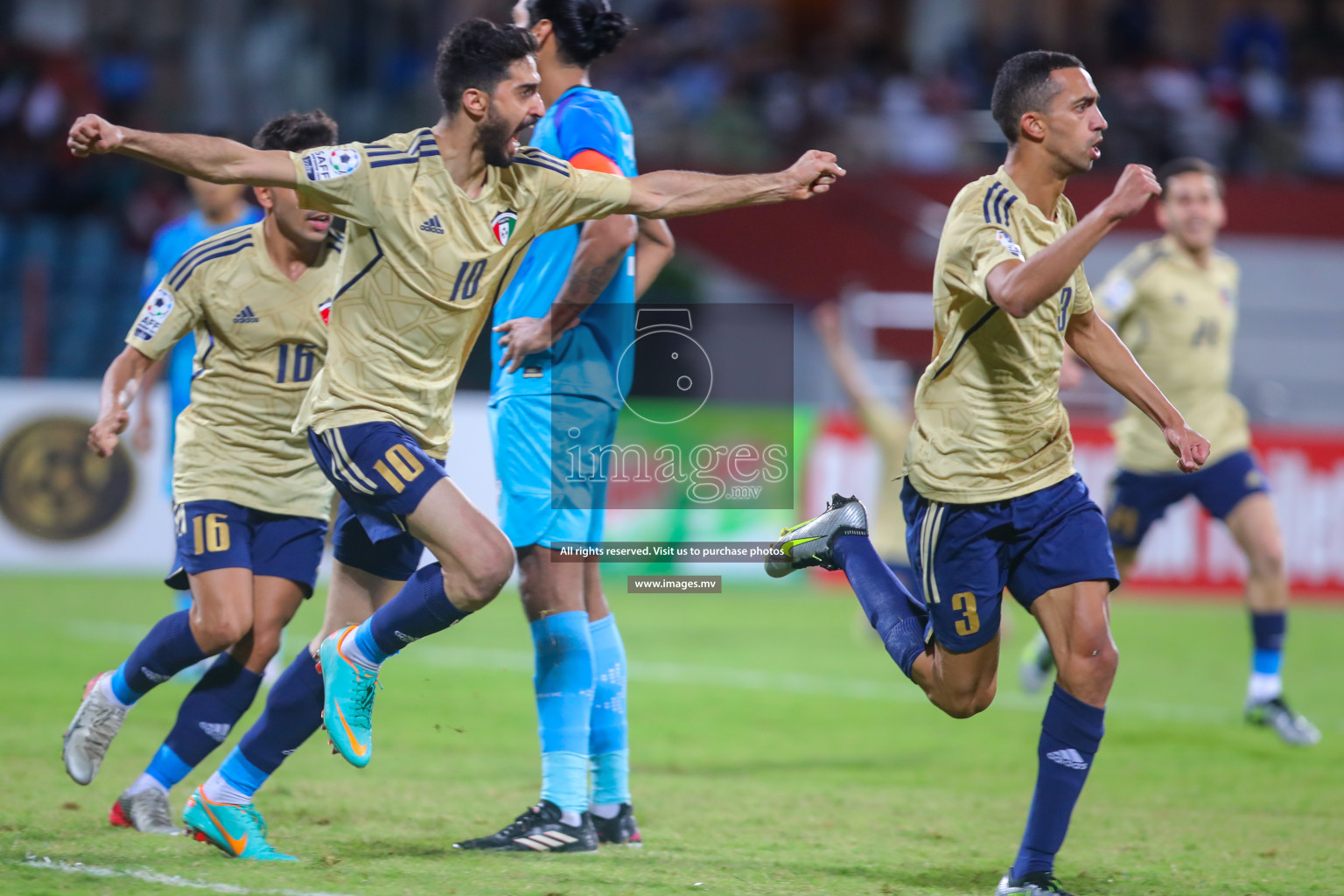 India vs Kuwait in SAFF Championship 2023 held in Sree Kanteerava Stadium, Bengaluru, India, on Tuesday, 27th June 2023. Photos: Nausham Waheed, Hassan Simah / images.mv