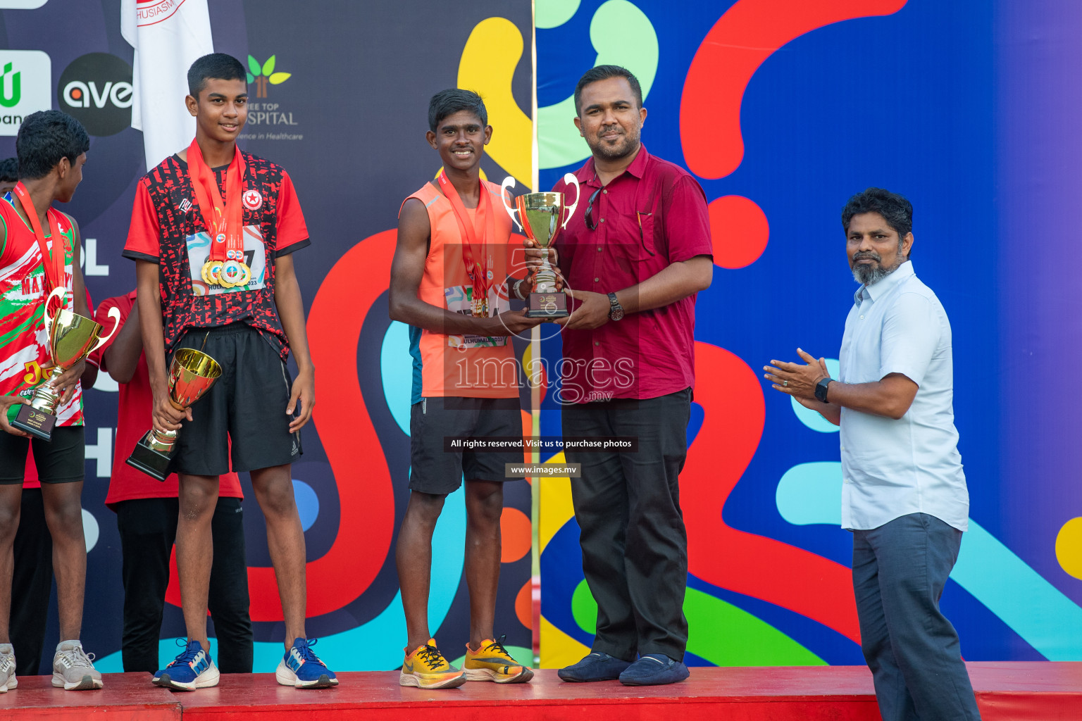 Final Day of Inter School Athletics Championship 2023 was held in Hulhumale' Running Track at Hulhumale', Maldives on Friday, 19th May 2023. Photos: Nausham Waheed / images.mv