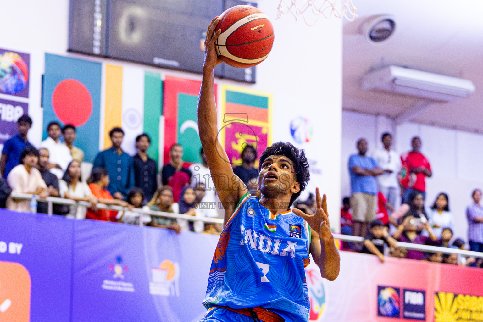 Maldives vs India in Day 2 of Under 16 Asian Cup SABA Qualifiers 2025 was held in Social Center, Male', Maldives on Friday, 13th June 2025. Photos: Nausham Waheed / images.mv