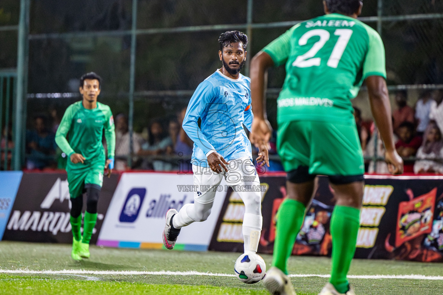 MACL vs BAROS MALDIVES in Club Maldives Cup 2024 held in Rehendi Futsal Ground, Hulhumale', Maldives on Tuesday, 1st October 2024. Photos: Nausham Waheed / images.mv