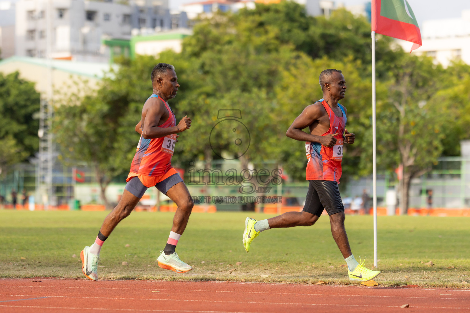Day 1 of National Athletics Championship 2025 was held at Ekuveni Running Ground in Male', Maldives on Thursday, 14th August 2025. Photos: Hasni / images.mv