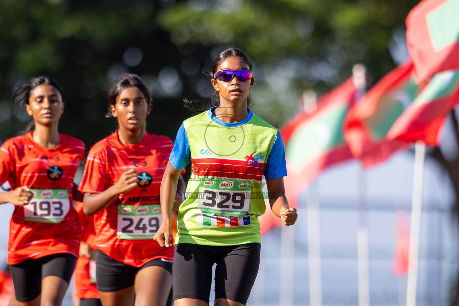 Day 1 of 12th Milo Association Championships was held in Ekuveni Track at Male', Maldives on Thursday, 24th April 2025.
Photos: Ismail Thoriq / images.mv
