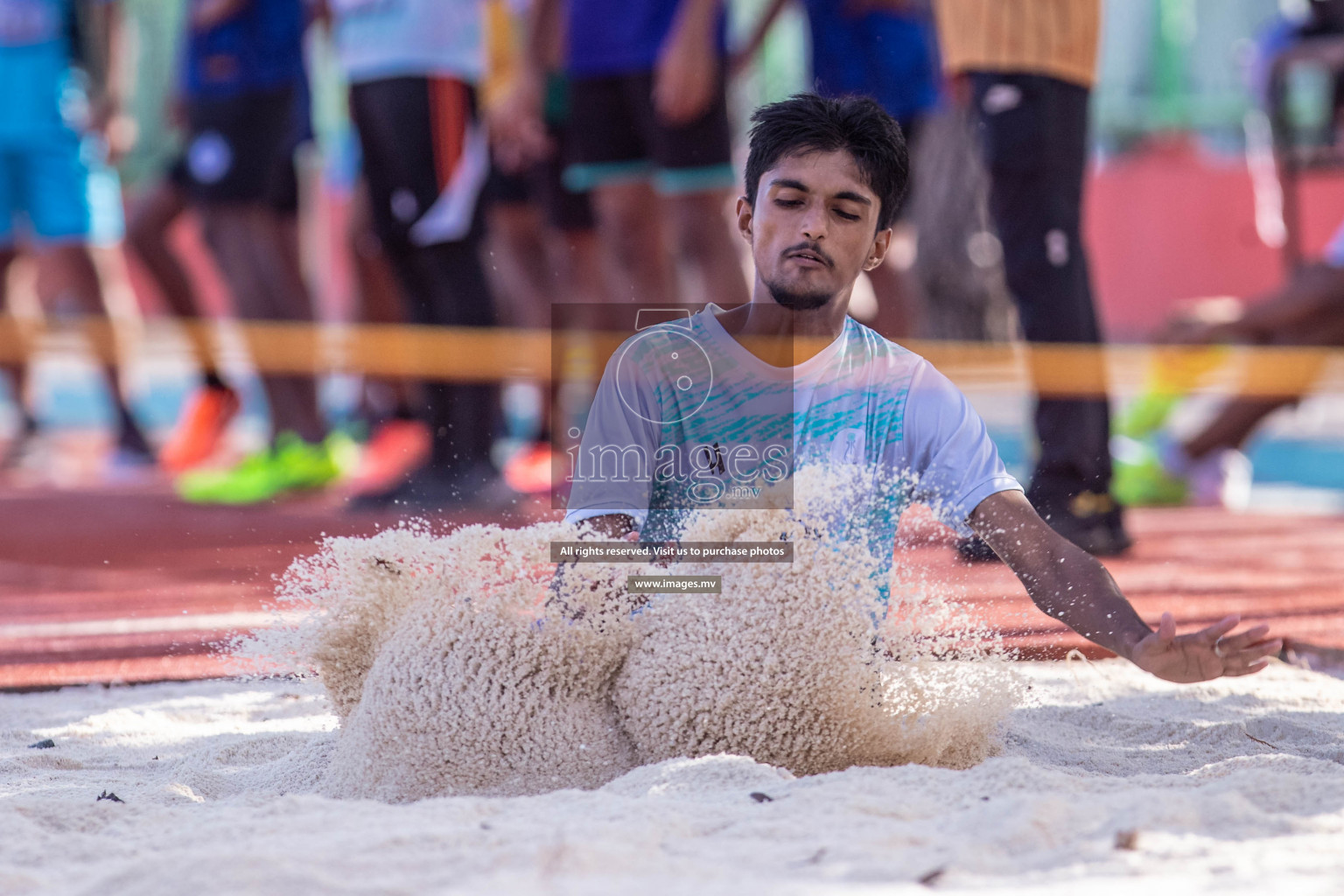 Day 1 of Inter-School Athletics Championship held in Male', Maldives on 22nd May 2022. Photos by: Nausham Waheed / images.mv