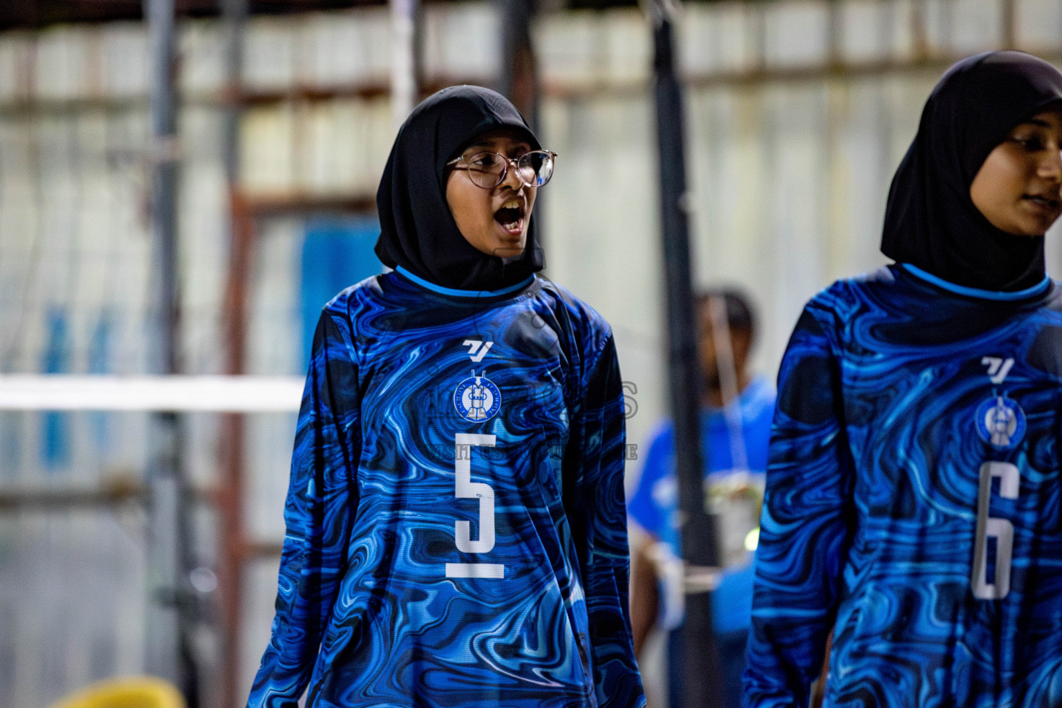 U19 Male and Atoll Girl's Finals in Day 9 of Interschool Volleyball Tournament 2024 was held in ABC Court at Male', Maldives on Saturday, 30th November 2024. Photos: Hassan Simah / images.mv