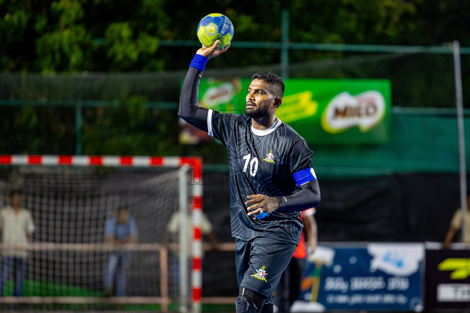 2nd Division Final of 8th Inter-Office/Company Handball Tournament 2024, held in Handball ground, Male', Maldives on Tuesday, 17th September 2024 Photos: Nausham Waheed/ Images.mv