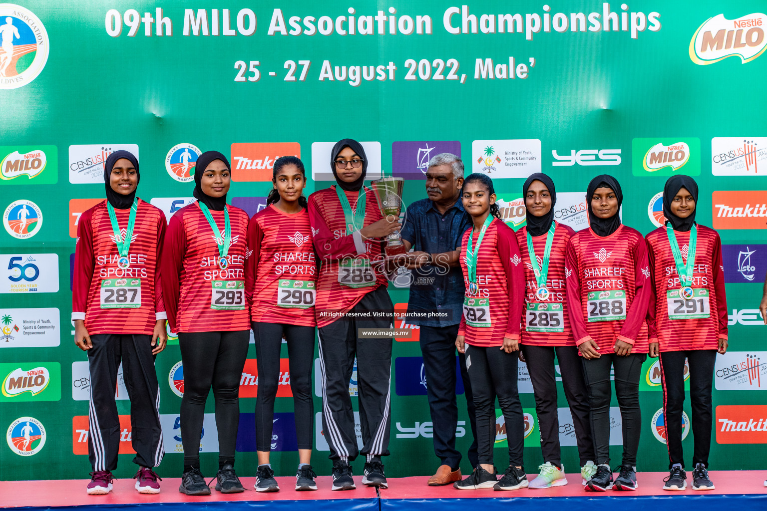 Day 3 of Milo Association Athletics Championship 2022 on 27th Aug 2022, held in, Male', Maldives Photos: Nausham Waheed / Images.mv