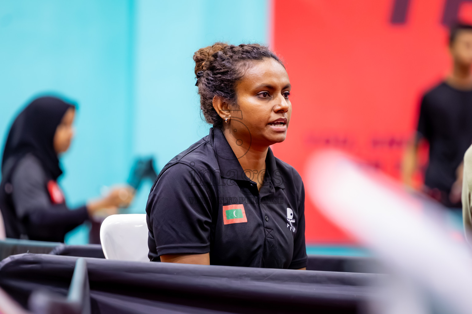 Day 3 of BML 63rd National Table Tennis Tournament 2025 was held on Wednesday, 27th August 2025 in Male' TT Hall, Male', Maldives. Photos: Nausham Waheed / images.mv