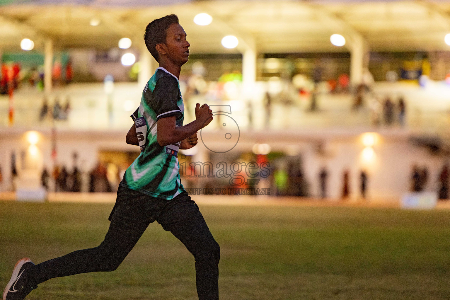 Day 1 of MWSC Interschool Athletics Championships 2024 held in Hulhumale Running Track, Hulhumale, Maldives on Saturday, 9th November 2024. 
Photos by: Hassan Simah / Images.mv