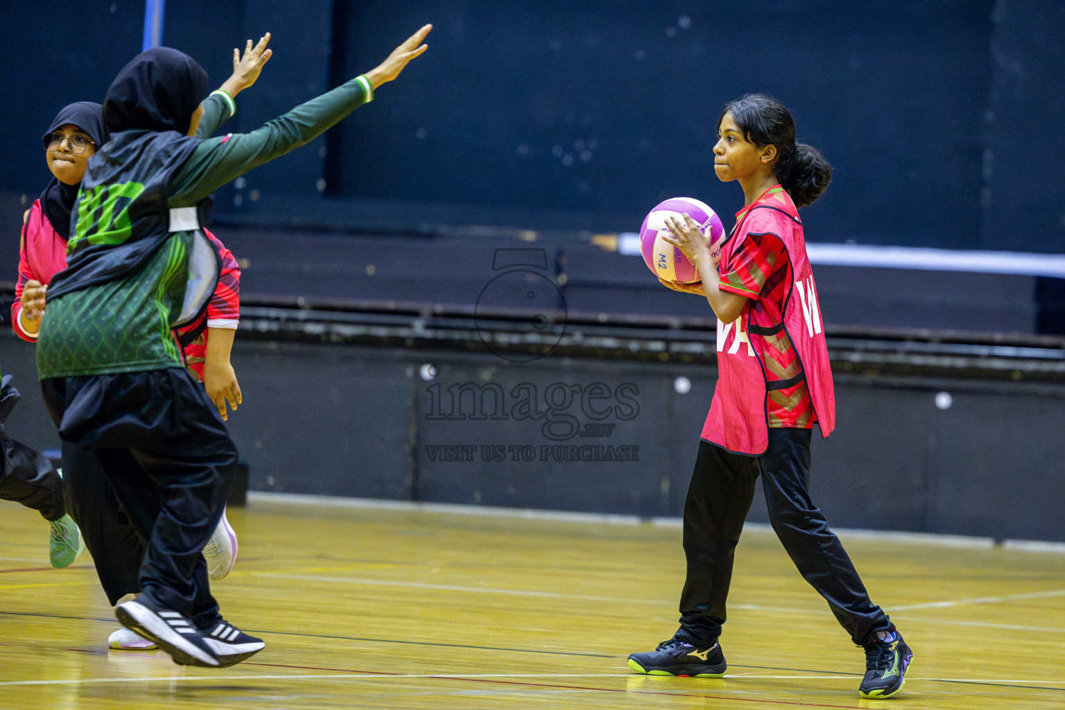 Day 2 of Inter-School Netball Tournament 2025 was held in Social Center Indoor Hall on Sunday, 19th October 2025.
Photos: Ismail Thoriq / images.mv