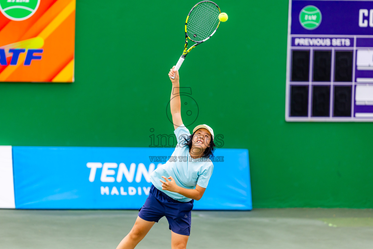 Day 1 of ATF Maldives Junior Open Tennis was held in Male' Tennis Court, Male', Maldives on Monday, 9th December 2024. Photos: Nausham Waheed / images.mv