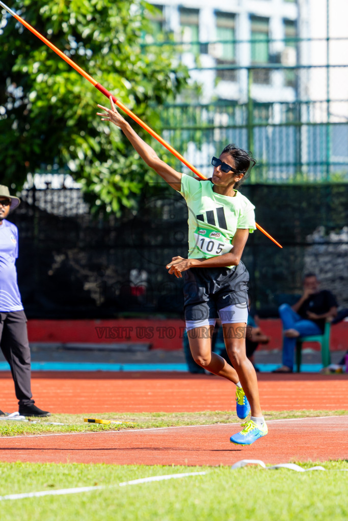 Day 1 of 33rd National Athletics Championship was held in Ekuveni Track at Male', Maldives on Thursday, 5th September 2024. Photos: Nausham Waheed / images.mv