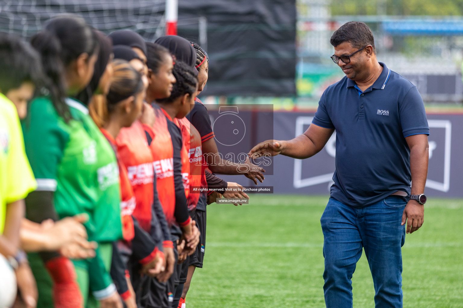 MPL vs Team Fenaka in Eighteen Thirty Women's Futsal Fiesta 2022 was held in Hulhumale', Maldives on Wednesday, 12th October 2022. Photos: Ismail Thoriq / images.mv