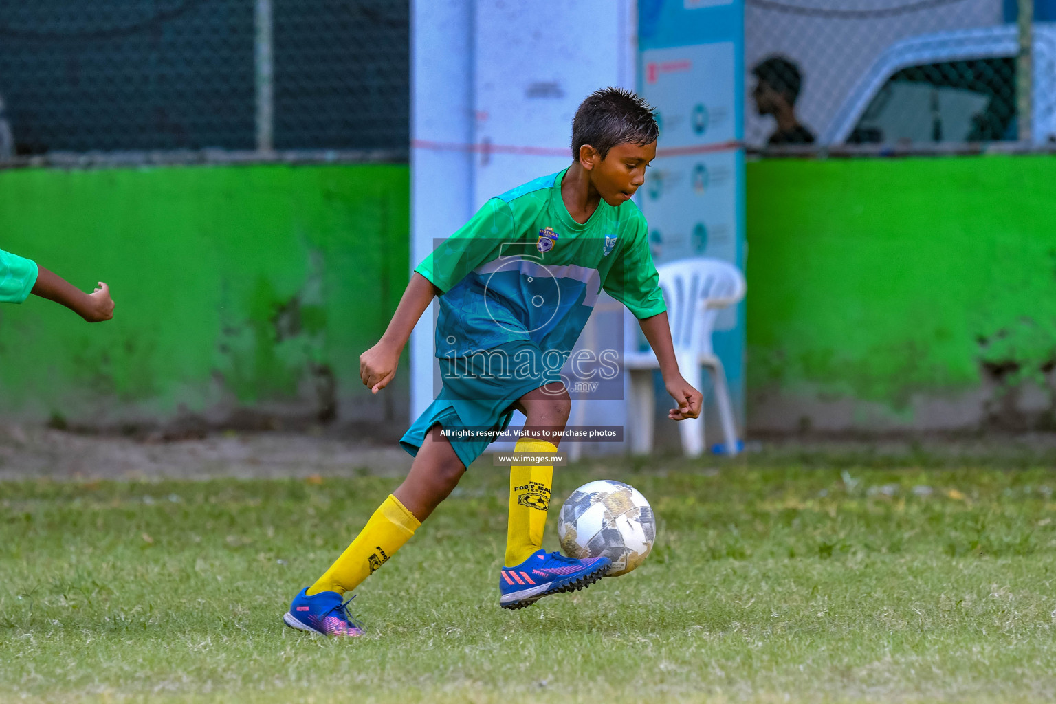 Day 2 of Milo Kids Football Fiesta 2022 was held in Male', Maldives on 20th October 2022. Photos: Nausham Waheed/ images.mv