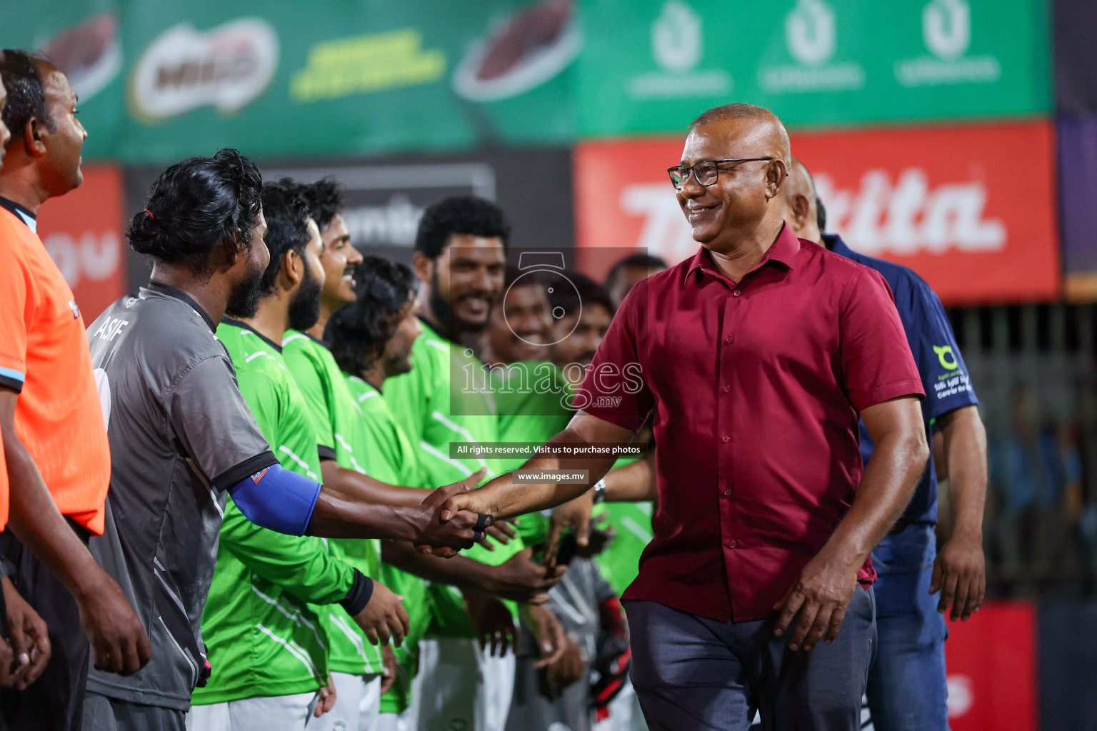 Team DJA vs Thauleemee Gulhun in Club Maldives Cup Classic 2023 held in Hulhumale, Maldives, on Monday, 24th July 2023 Photos: Nausham Waheed/ images.mv