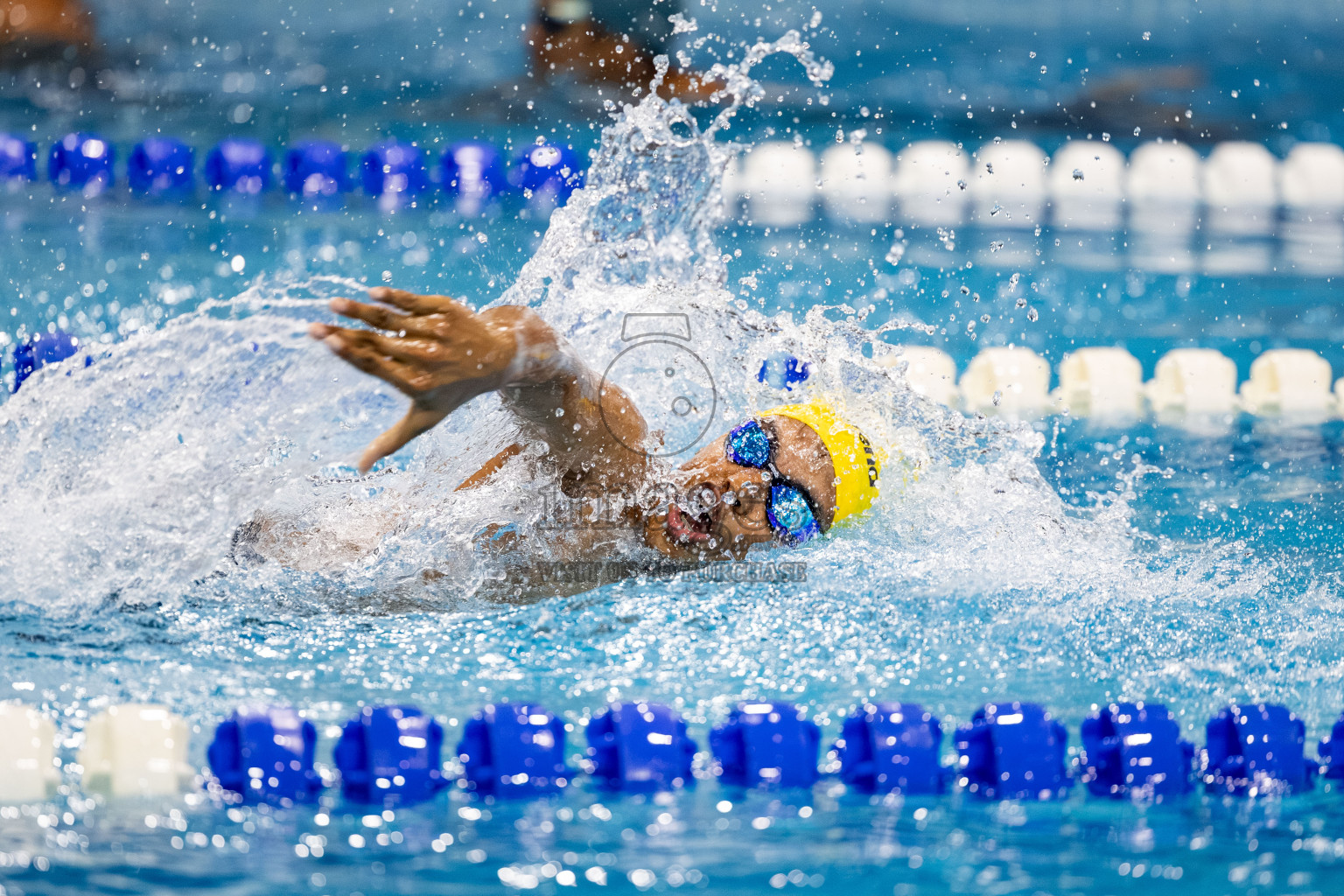 Day 5 of BML 21st Interschool Swimming Competition 2025 was held in Hulhumale' Swimming Pool, Hulhumale', Maldives on Wednesday, 15th October 2025. 
Photos: Hassan Simah / images.mv