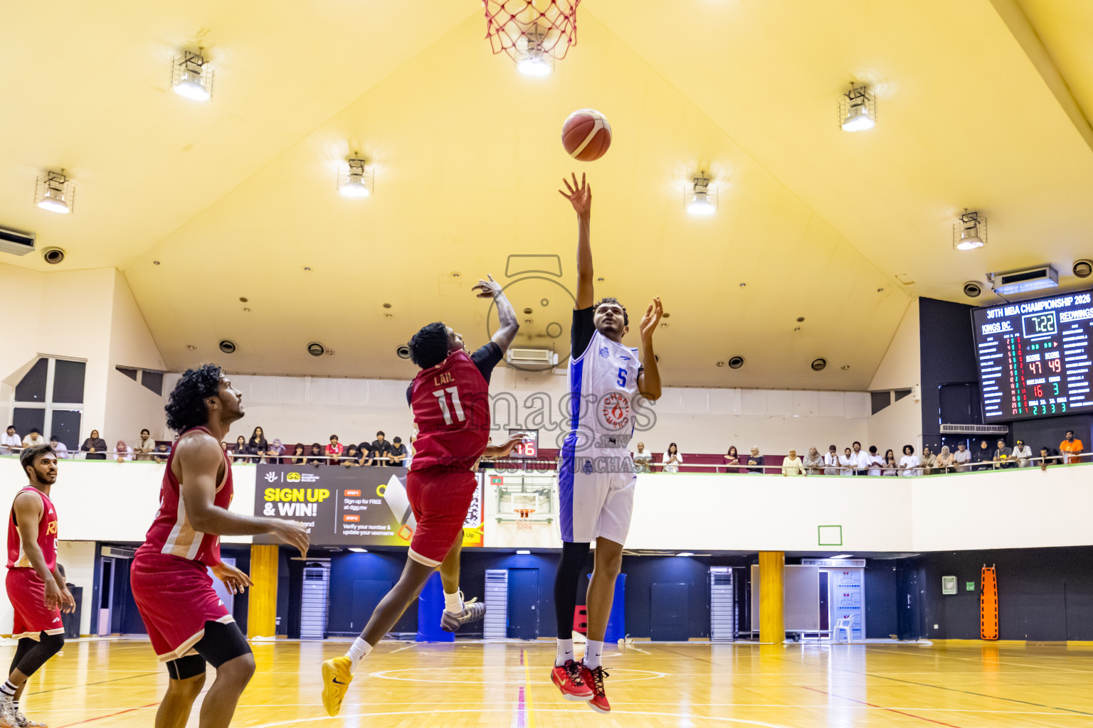 Day 16 of 30th MBA Basketball Championship 2026 was held in Social Center, Male', Maldives on Sunday, 19th July 2026. Photos: Nausham Waheed / images.mv