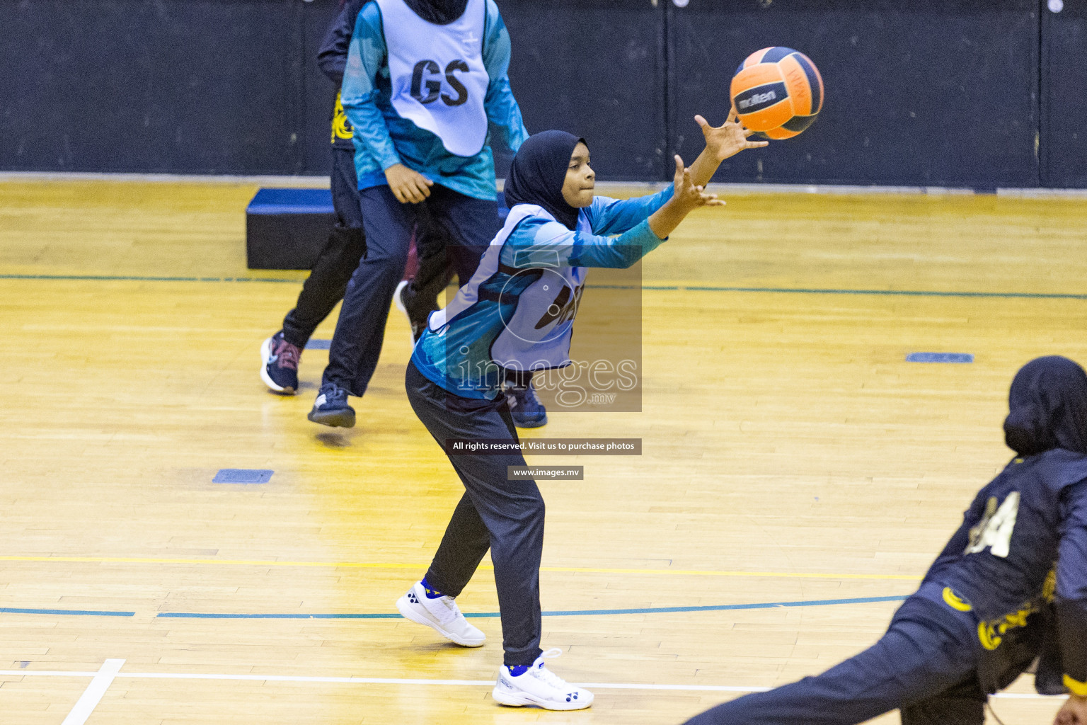 Day4 of 24th Interschool Netball Tournament 2023 was held in Social Center, Male', Maldives on 30th October 2023. Photos: Nausham Waheed / images.mv