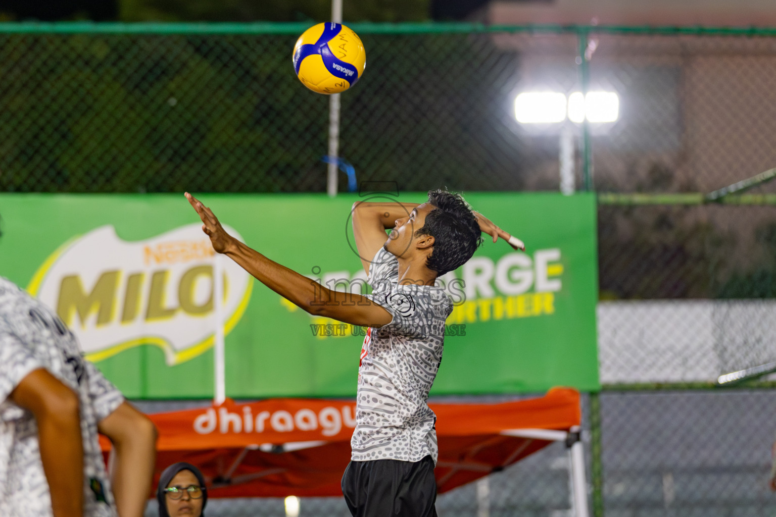 Maathoda Sports Club vs Sports Club City in the Finals of Milo National Junior Volleyball Championship 2025 Men's Division was held on Sunday, 30th November 2025 at Ekuveni Turf Court Male', Maldives. Photos: Areef Adam / images.mv