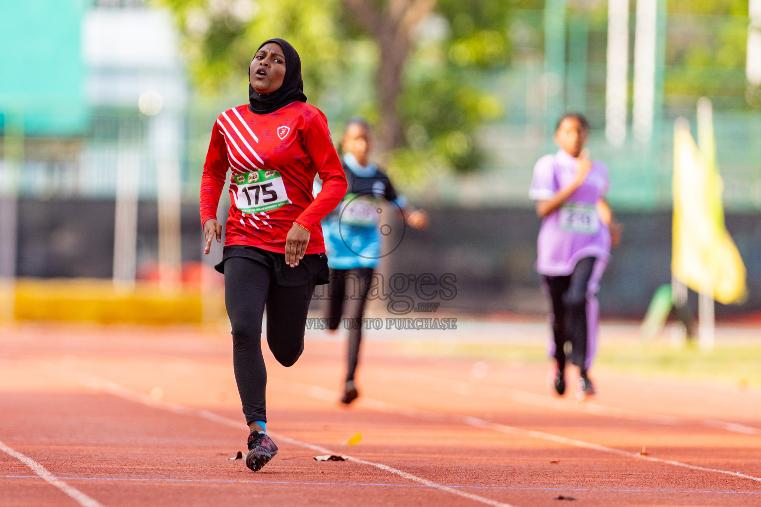 Day 2 of MILO Athletics Association Championship was held on Wednesday, 6th May 2024 in Male', Maldives. Photos: Nausham Waheed