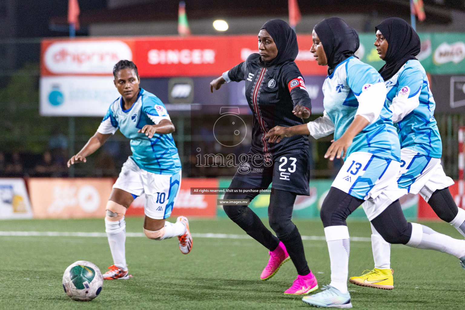 Prison Club vs Team MACL in Eighteen Thirty 2023 Classic held in Hulhumale, Maldives, on Monday, 14th August 2023. Photos: Nausham Waheed / images.mv