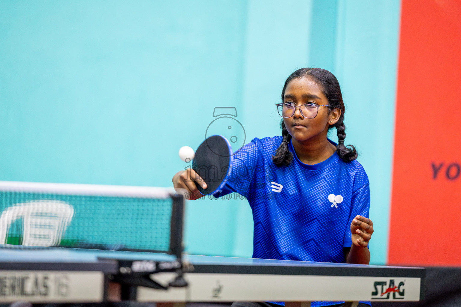 Day 2 of Interschool Table Tennis Tournament 2025 held at Male' TT Hall, Male', Maldives on Thursday, 15th May 2025. Photos By: Ismail Thoriq / images.mv