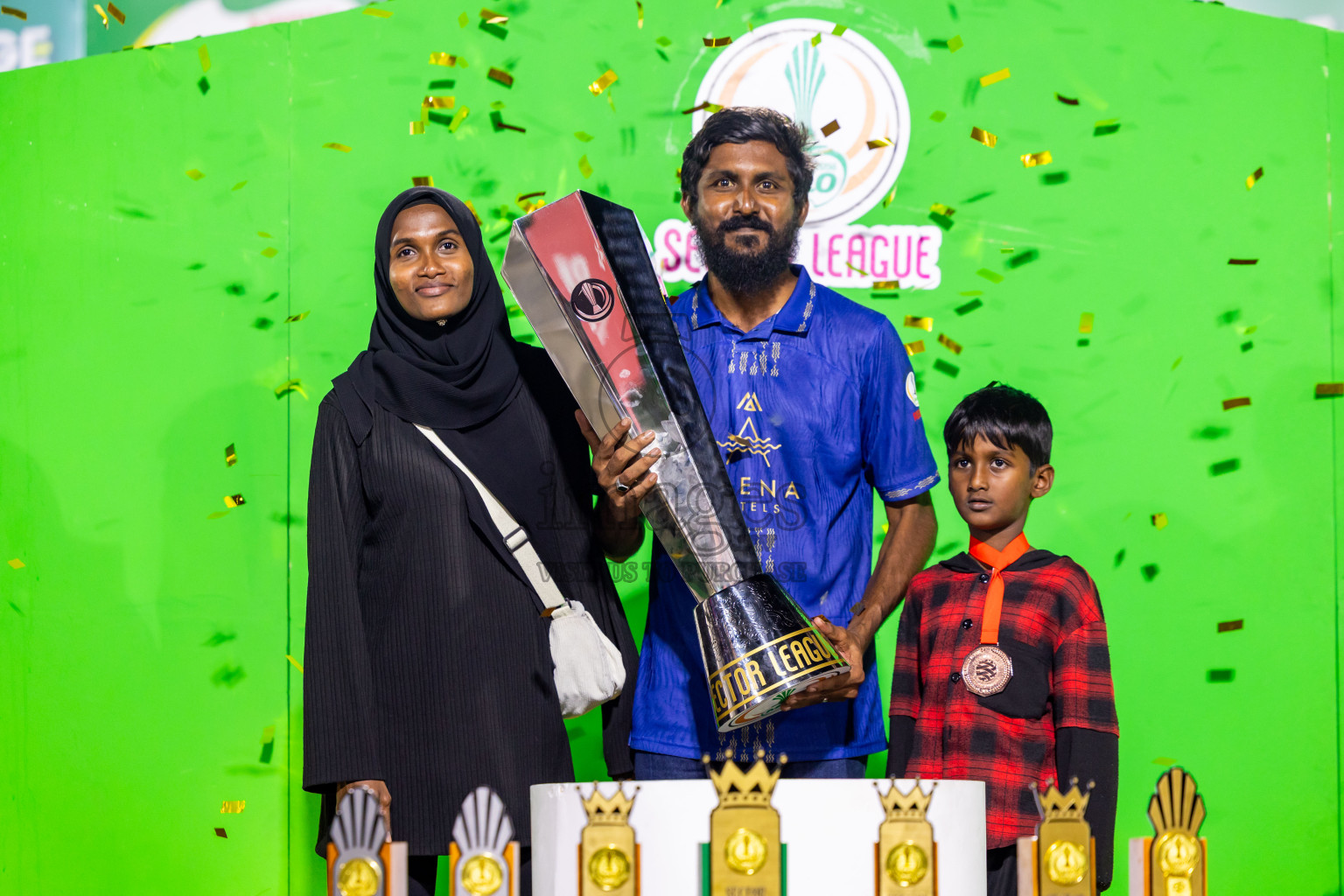 Arena vs Hawks in the Final of Milo Sector League 2025 was held in Rehendhi Futsal Ground, Hulhumale', Maldives on Tuesday, 18th November 2025. Photos: Nausham Waheed  / images.mv