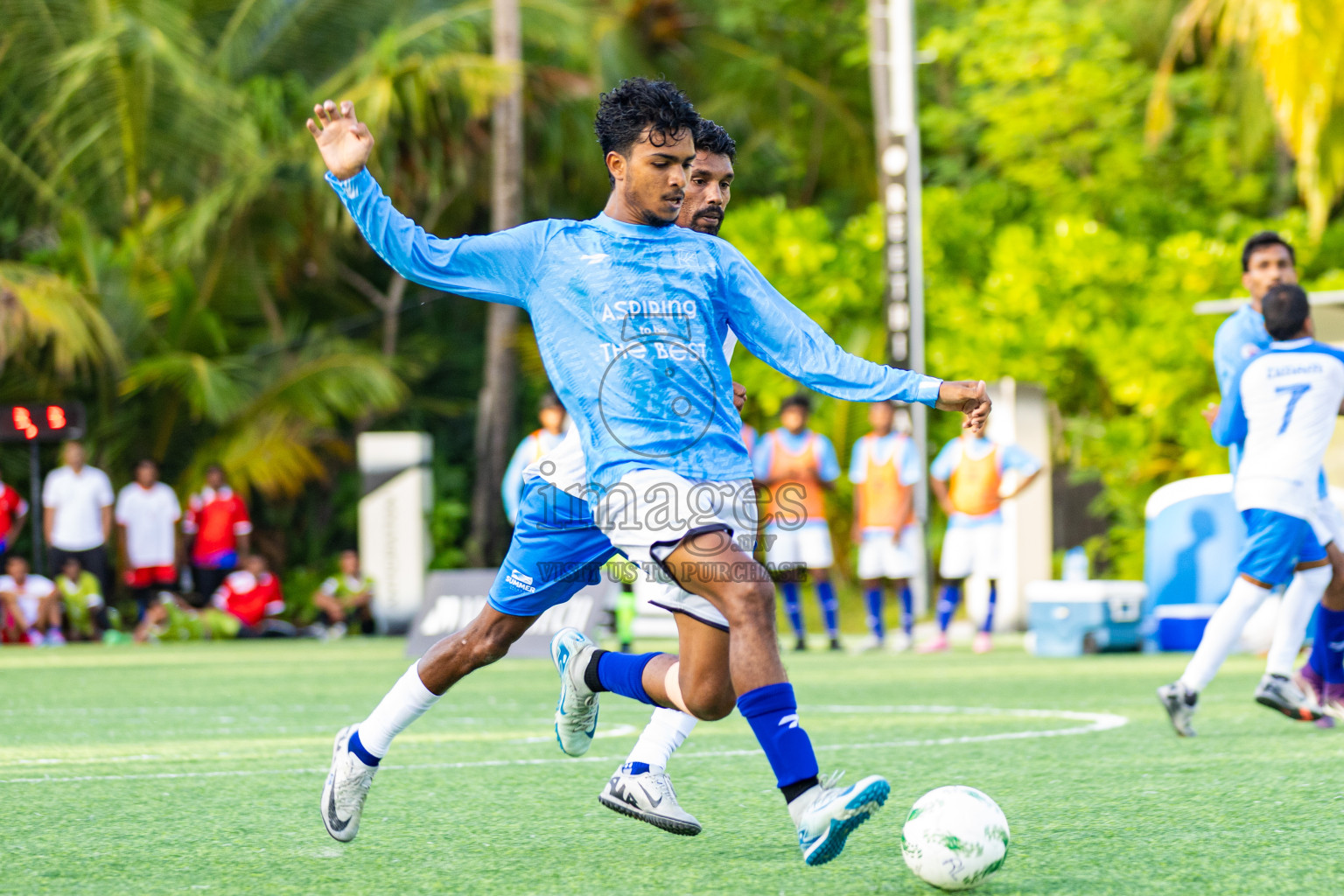 BANDOS Maldives vs SUMMER ISLAND RESORTS in Resort League 2025 (North Male Zone) day 3 was held on Friday, 5th September 2025 in One And Only Reethi Rah Maldives Resort, Photos: Areef Adam / images.mv