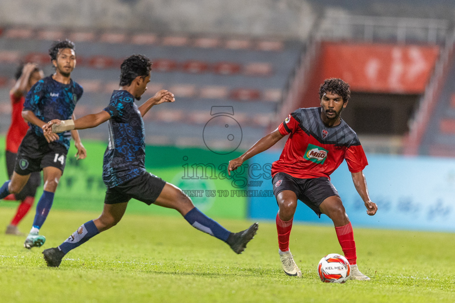 Super United Sports vs TC Sports Club in the Final of Under 19 Youth Championship 2024 was held at National Stadium in Male', Maldives on Monday, 1st July 2024. Photos: Ismail Thoriq  / images.mv