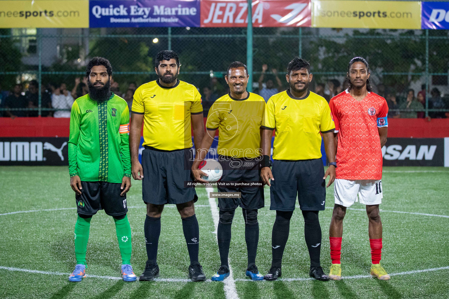 HA. Ihavandhoo vs HA. Vashafaru in Golden Futsal Challenge 2023 on 05 February 2023 in Hulhumale, Male, Maldives