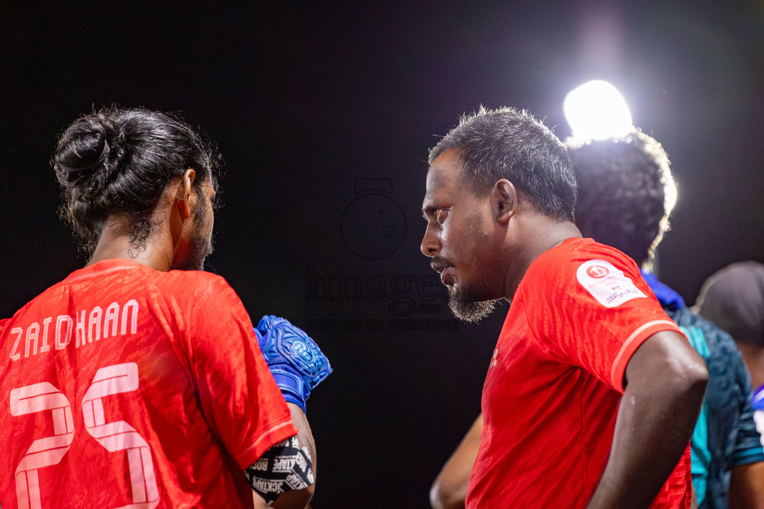 DSC vs MPL in Quarter Finals of Club Maldives Cup 2024 held in Rehendi Futsal Ground, Hulhumale', Maldives on Friday, 11th October 2024. 
Photos: Ismail Thoriq / images.mv