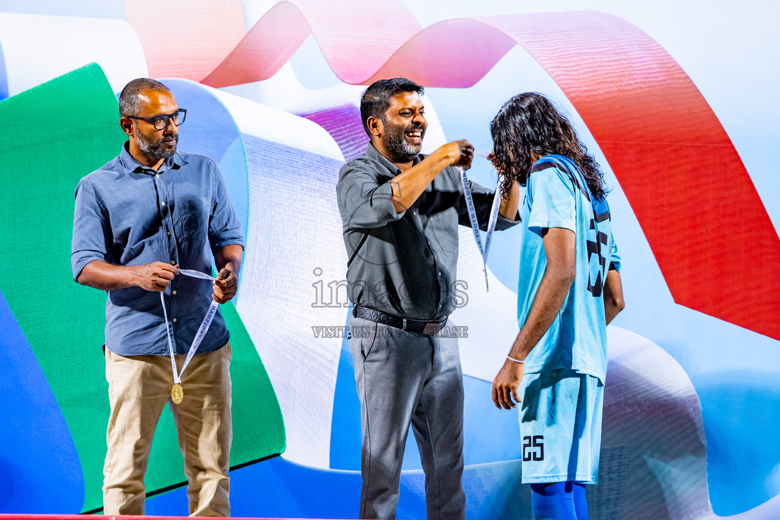 Super United Sports vs TC Sports Club in the Final of Under 19 Youth Championship 2024 was held at National Stadium in Male', Maldives on Monday, 1st July 2024. Photos: Nausham Waheed / images.mv