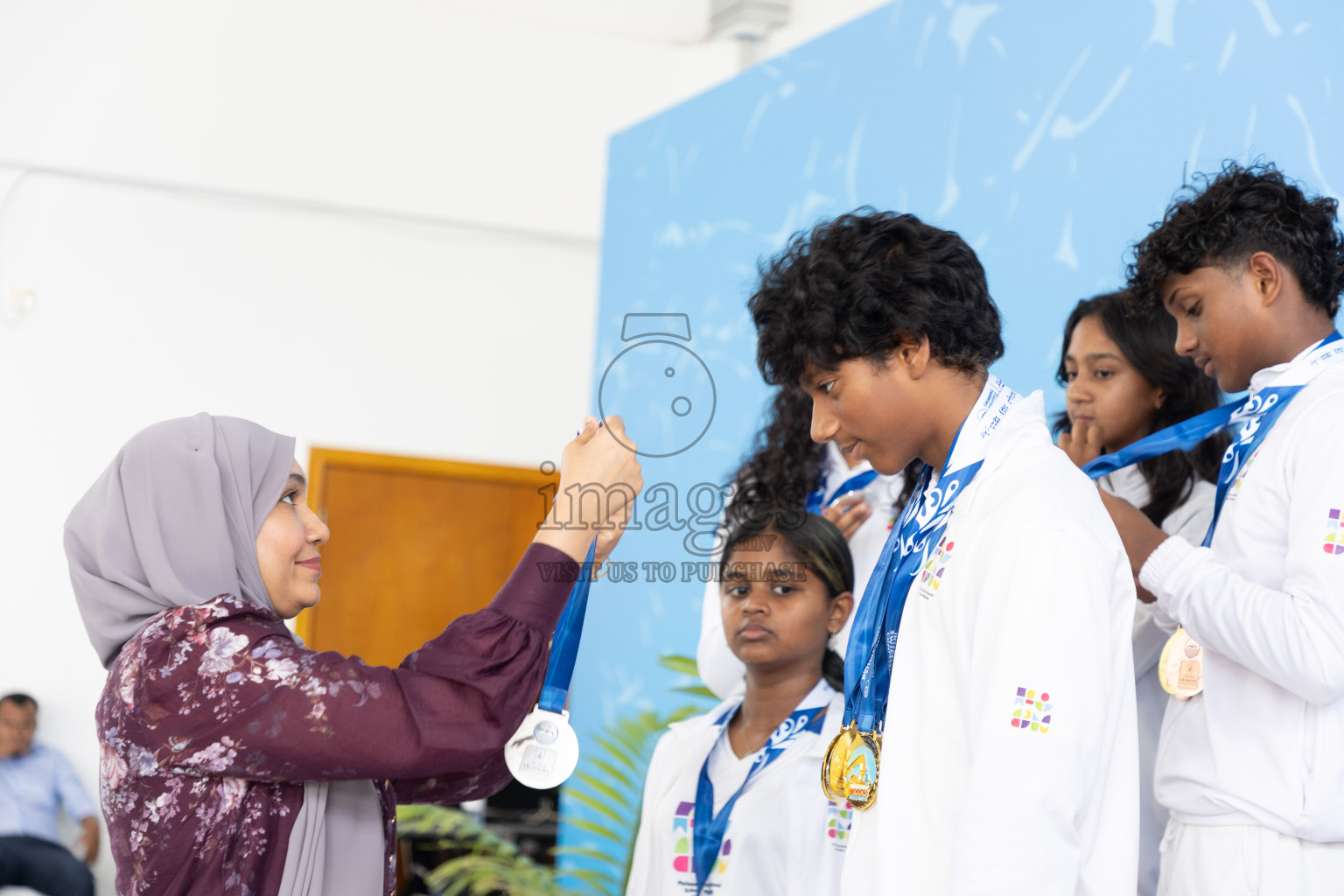 Closing ceremony of BML 20th Inter-School Swimming Competition was held in Hulhumale' Swimming Complex on Saturday, 19th October 2024. 
Photos: Ismail Thoriq