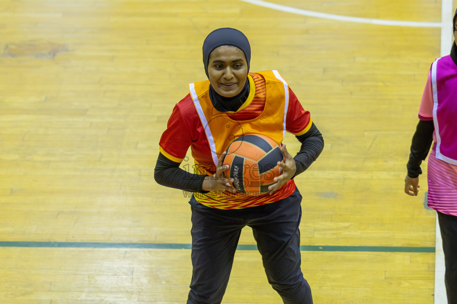 Day 3 of 21st National Netball Tournament was held in Social Canter at Male', Maldives on Friday, 10th May 2024. Photos: Mohamed Mahfooz Moosa / images.mv