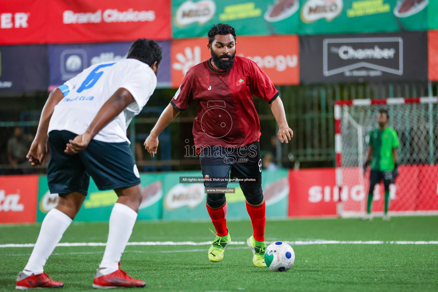 Trade Club vs ACCRC in Club Maldives Cup Classic 2023 held in Hulhumale, Maldives on 15 July 2023