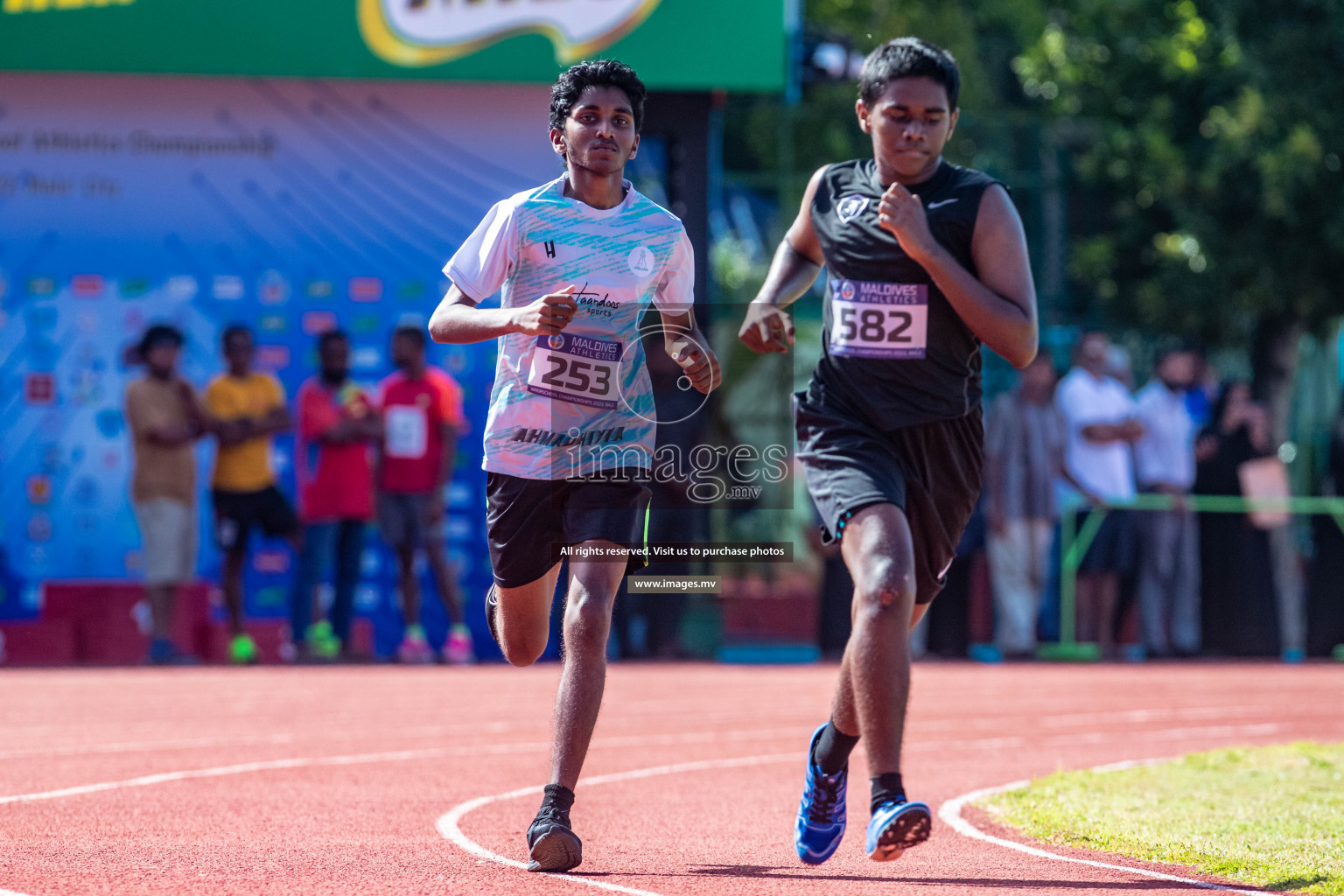 Day 2 of Inter-School Athletics Championship held in Male', Maldives on 25th May 2022. Photos by: Maanish / images.mv