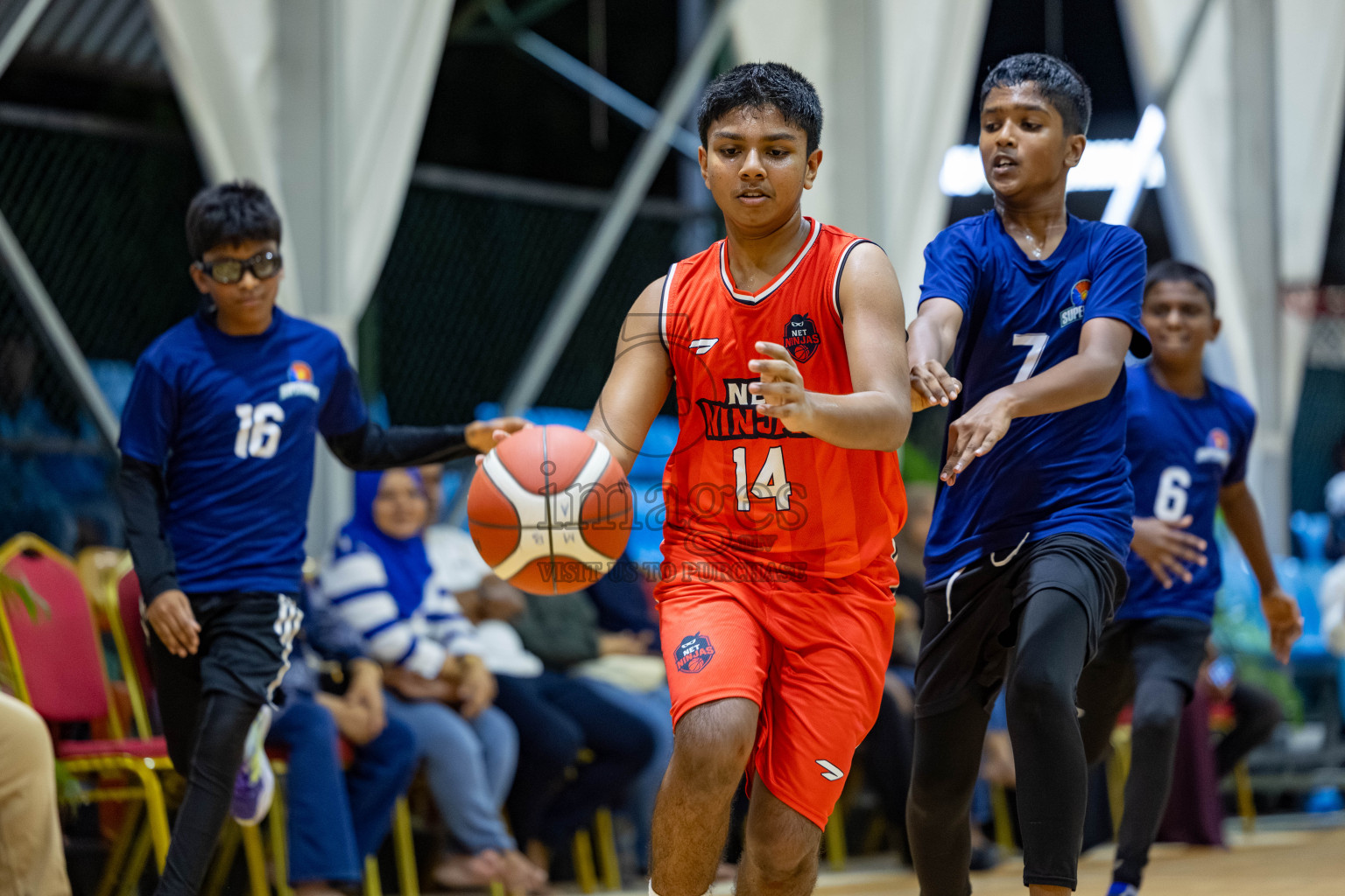 Milo 5 x 5 Junior Challenge 2025 - Basketball tournament held in Basketball Training Center, Male', Maldives on Thursday, 09th October 2025. 
Photo by: Hassan Simah / Images.mv
