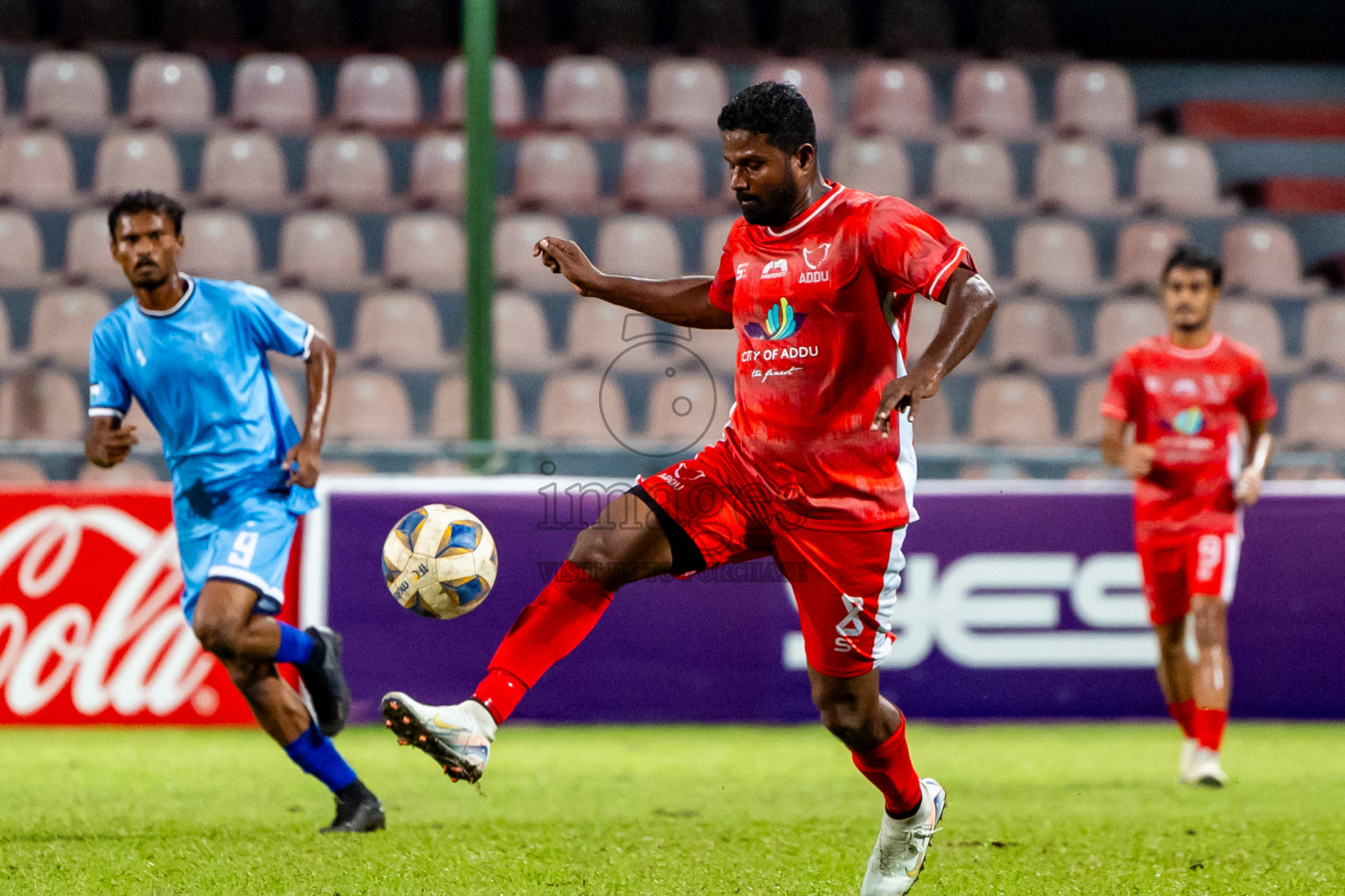 Addu City vs R Alifushi in Semi Finals of Gold Cup 2024 held at National Football Stadium on Saturday, 21st December 2024. Photos: Nausham Waheed / Images.mv