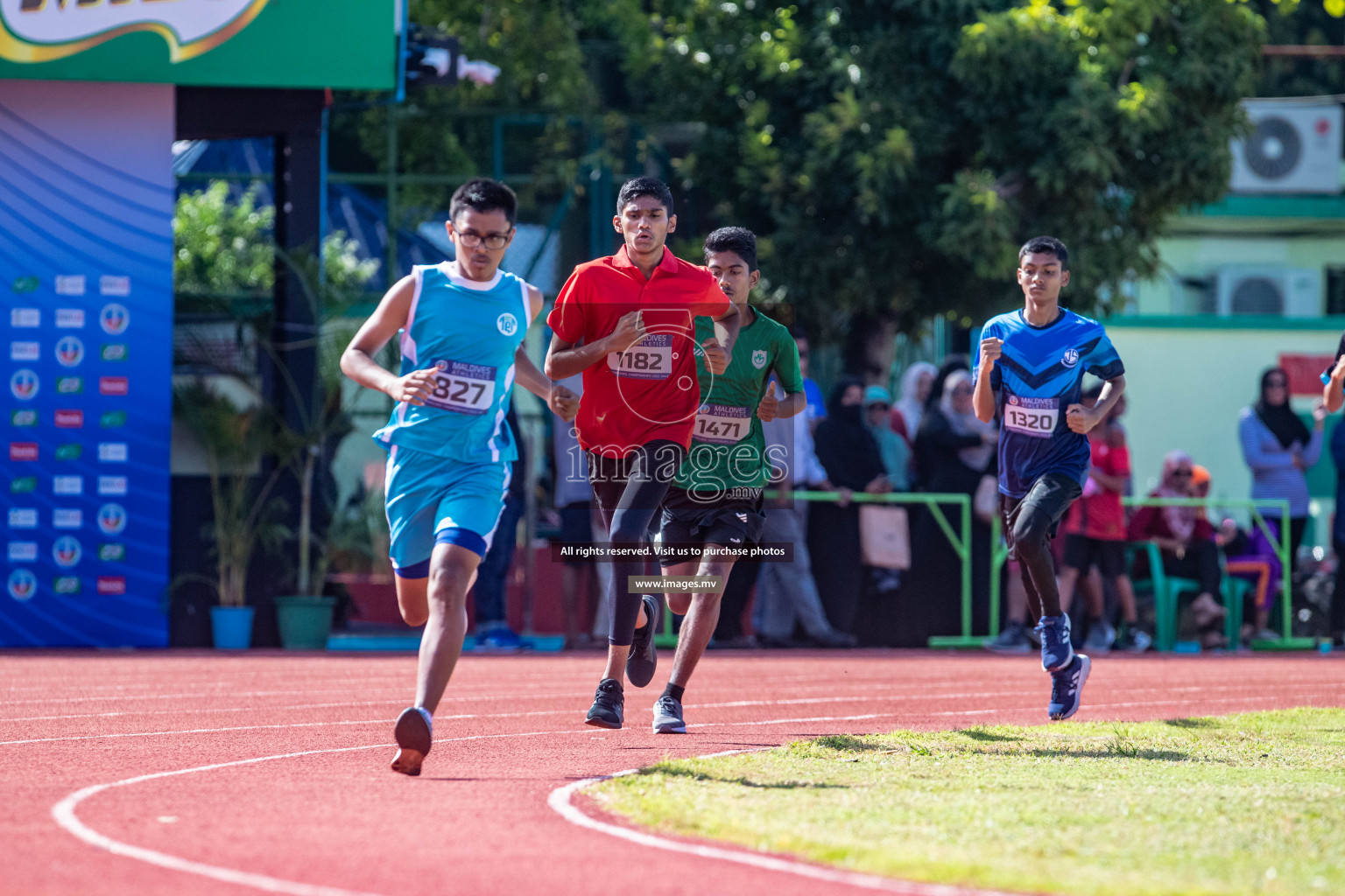 Day 2 of Inter-School Athletics Championship held in Male', Maldives on 25th May 2022. Photos by: Maanish / images.mv